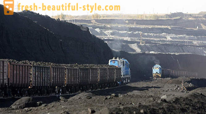 Carbón - antigua planta subterránea