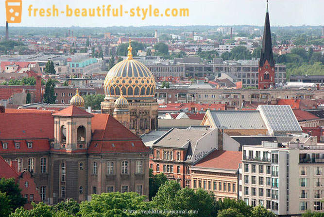 Berlín de altura de la Catedral de Berlín