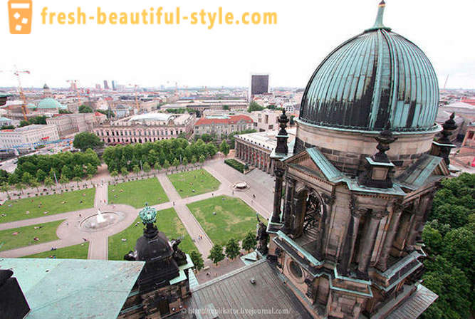 Berlín de altura de la Catedral de Berlín