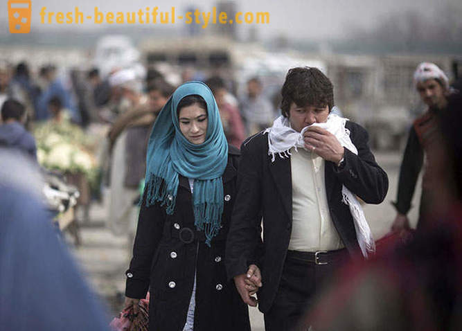 Caminar a través de la moderna Kabul
