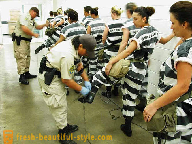 Mujeres presas días de la semana en una prisión de EE.UU.