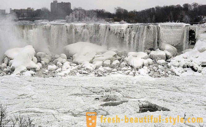 10 imagen fascinante de Niagara Falls congelados