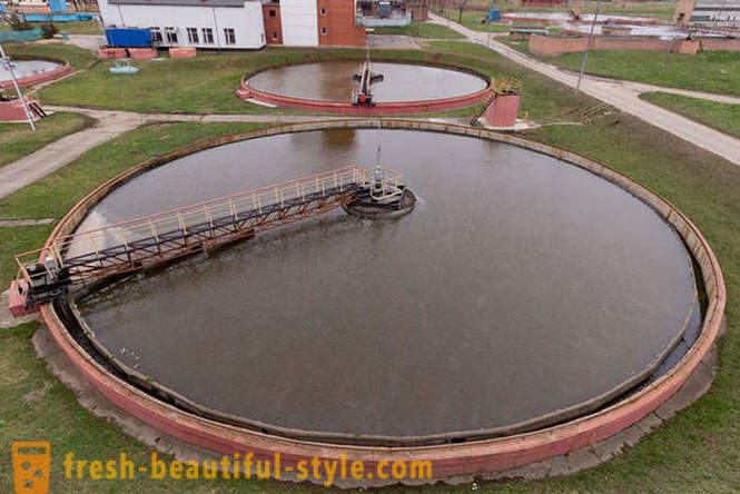 A medida que el agua residual purificada en Moscú