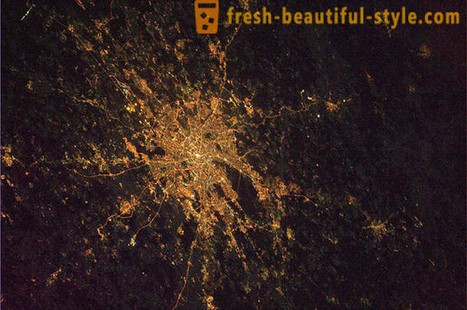 Ciudades noche desde el espacio - las últimas fotos de la ISS