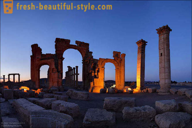 Palmyra - una gran ciudad en el desierto