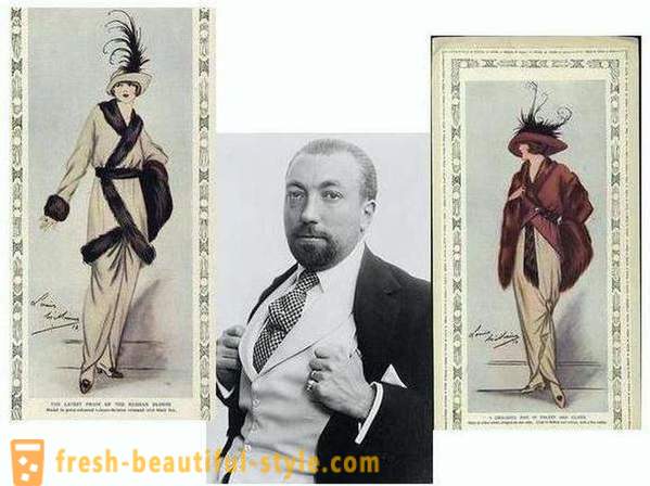 Diseñador de moda francés Paul Poiret - rey de la moda