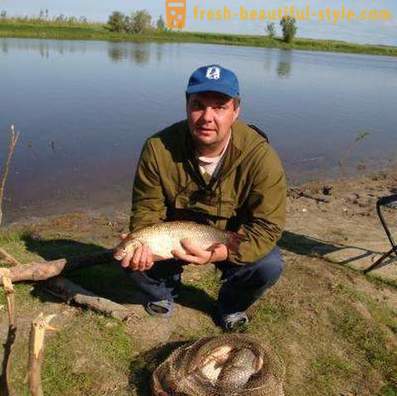 La pesca en Khanty-Mansiysk. Río Khanty-Mansiysk