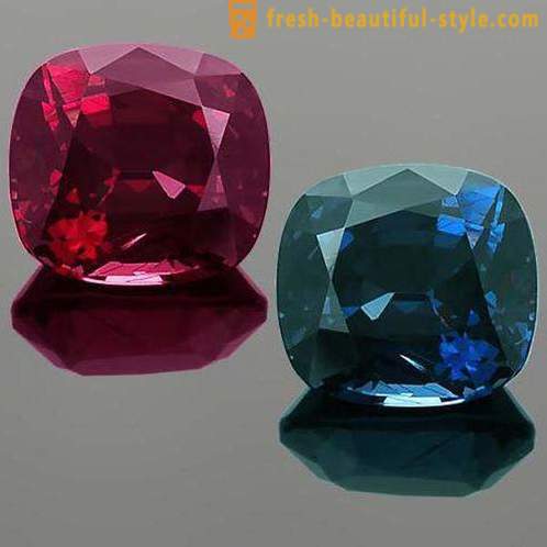 El más caro en el mundo de las piedras: rojo diamante, rubí, esmeralda. Las gemas más raras del mundo