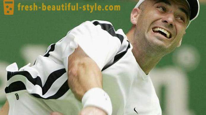Tenista Andre Agassi: biografía, vida personal, carrera deportiva