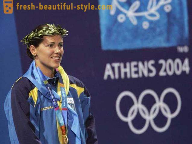 Nadador ucraniana Yana Klochkova: biografía, vida personal, logros deportivos