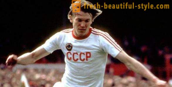 Biografía Oleg Blokhin. futbolista y entrenador Oleg Blokhin