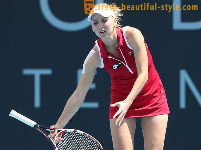 Elena Vesnina: talentoso tenista rusa