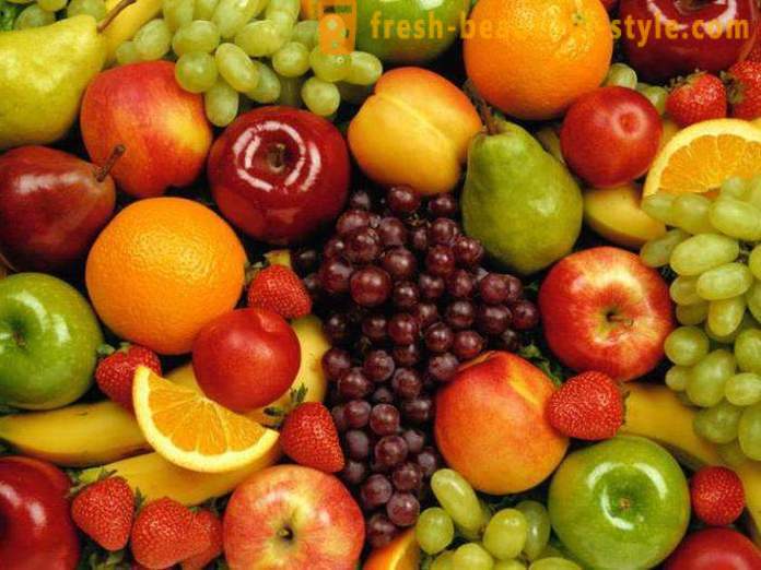 ¿Qué frutos se pueden comer con la pérdida de peso: una lista de productos