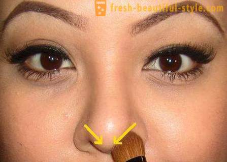 ¿Cómo reducir la nariz con el maquillaje? reducir visualmente la nariz