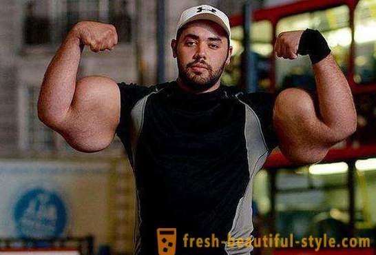 Los mayores bíceps en el mundo pertenece a quién?