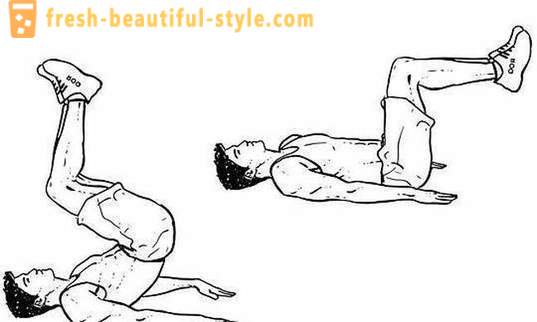 Crunch inverso: ejercicios abdominales eficaces