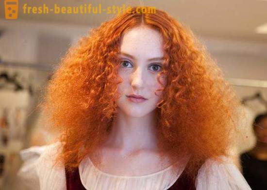 Que va color del pelo rojo? Tonos de rojo. color de pelo de moda