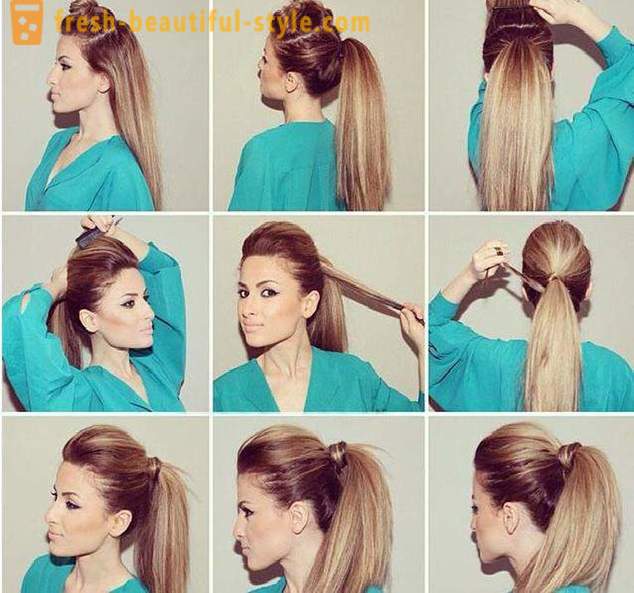 Peinados con el pelo largo peluda: instrucciones paso a paso con fotos
