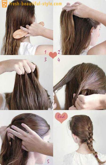 Peinados bonitos y sencillos para el cabello medio
