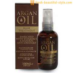 Argán pelo Aceite: opiniones. El uso de aceite de argán cuidado del cabello