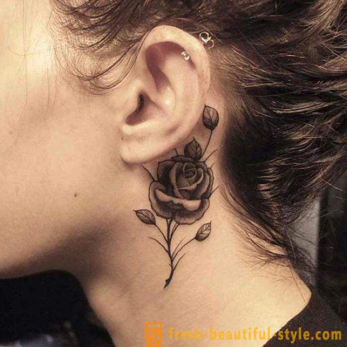 Hermosa hembra tatuaje - que cortar y donde hay una imagen