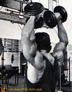 Los métodos de la masa muscular: prensa Arnold