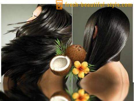 El aceite de coco: opiniones, aplicación. aceite de pelo de coco