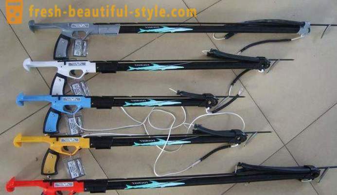 Fusil de pesca submarina: su clasificación