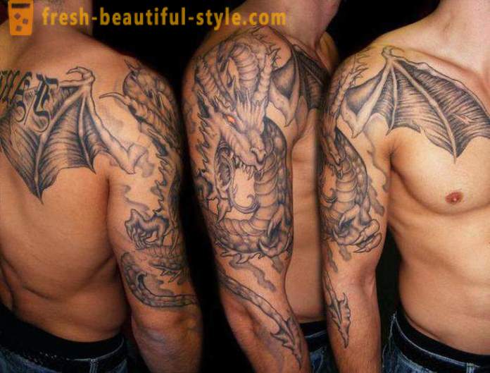 Tatuaje en su antebrazo - la elección de los hombres fuertes