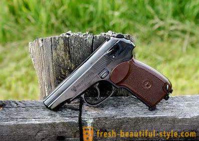 Makarov pistola neumática: Especificaciones
