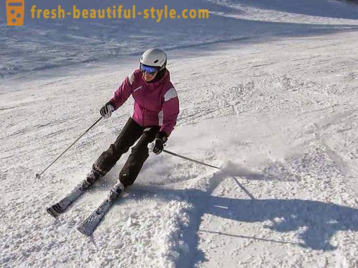 Esquí. Equipo y las reglas del esquí esquí alpino