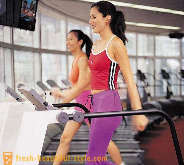 Hacer ejercicio en el gimnasio para las mujeres la pérdida de peso