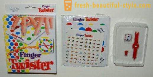 Entretenimiento para niños y adultos - Twister dedo. reglas del juego