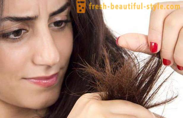 Puntas del cabello se divide: Tratamiento de la máscara. ¿Por qué se cortan los extremos del pelo