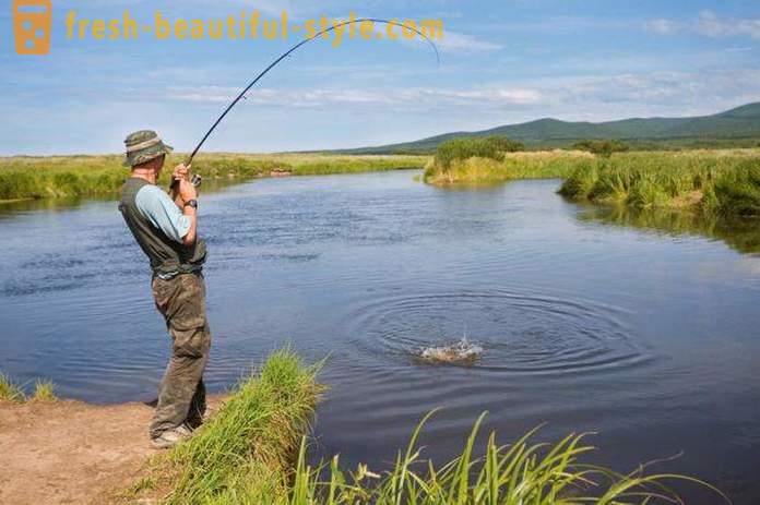 Quiero pescar? La pesca en el lago, el río y el mar. Cómo pescar con el giro?