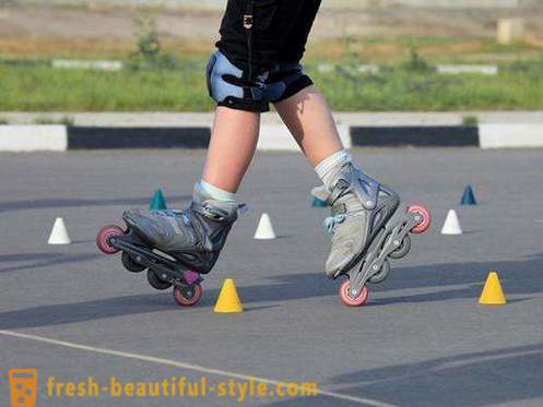 ¿Cómo aprender a patinar derecha. Cómo enseñar a su hijo a montar en los rodillos