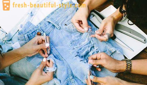 Consejos de moda: ¿Cómo hacer agujeros y abrasiones en sus pantalones?