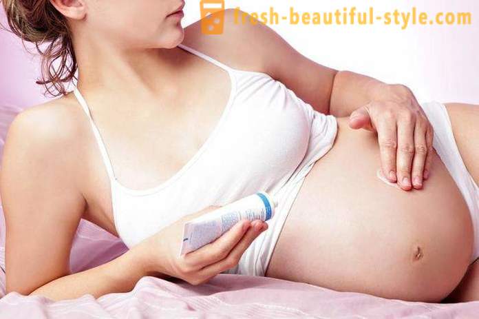 Crema para las estrías durante el embarazo - ayudar en la preservación de la belleza