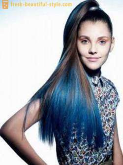 Azul Color del cabello: cómo lograr realmente un hermoso color?