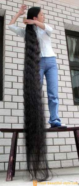 El pelo más largo del mundo