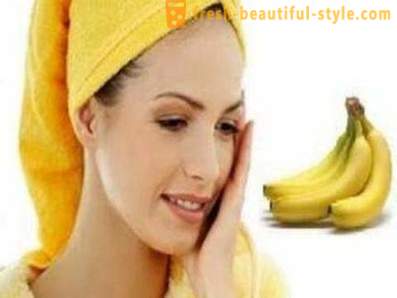 En casa salón de belleza: tratamientos faciales plátanos