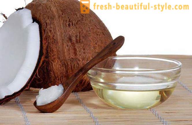 El aceite de coco: el uso de la piel natural y el cabello