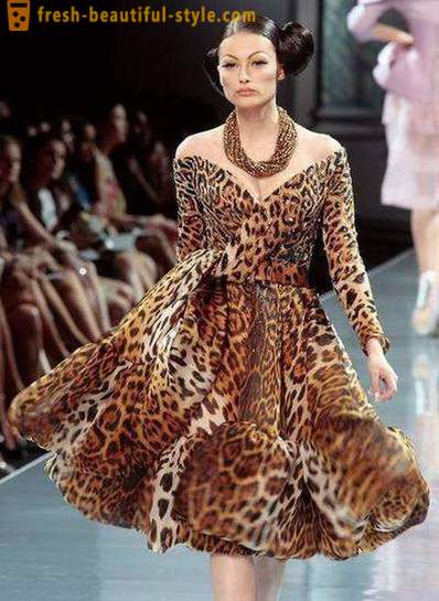 Vestido de leopardo: qué usar y cómo llevar?