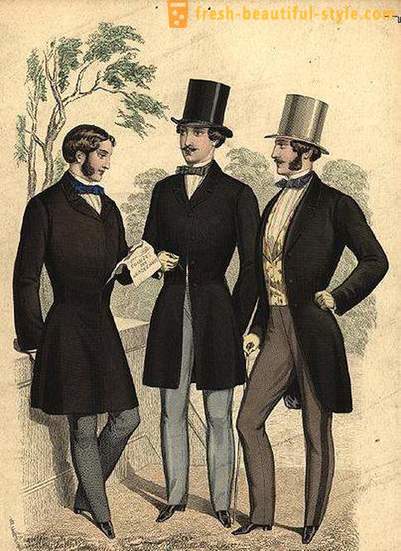 La moda masculina del siglo 19. tendencias
